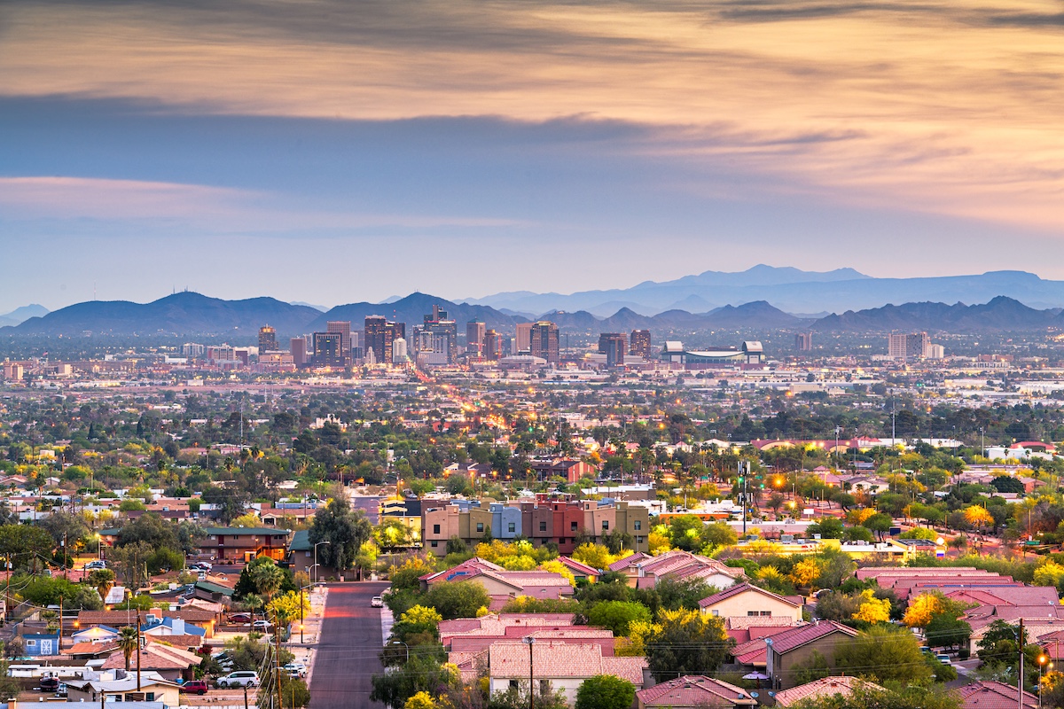 Phoenix Arizona cityscape